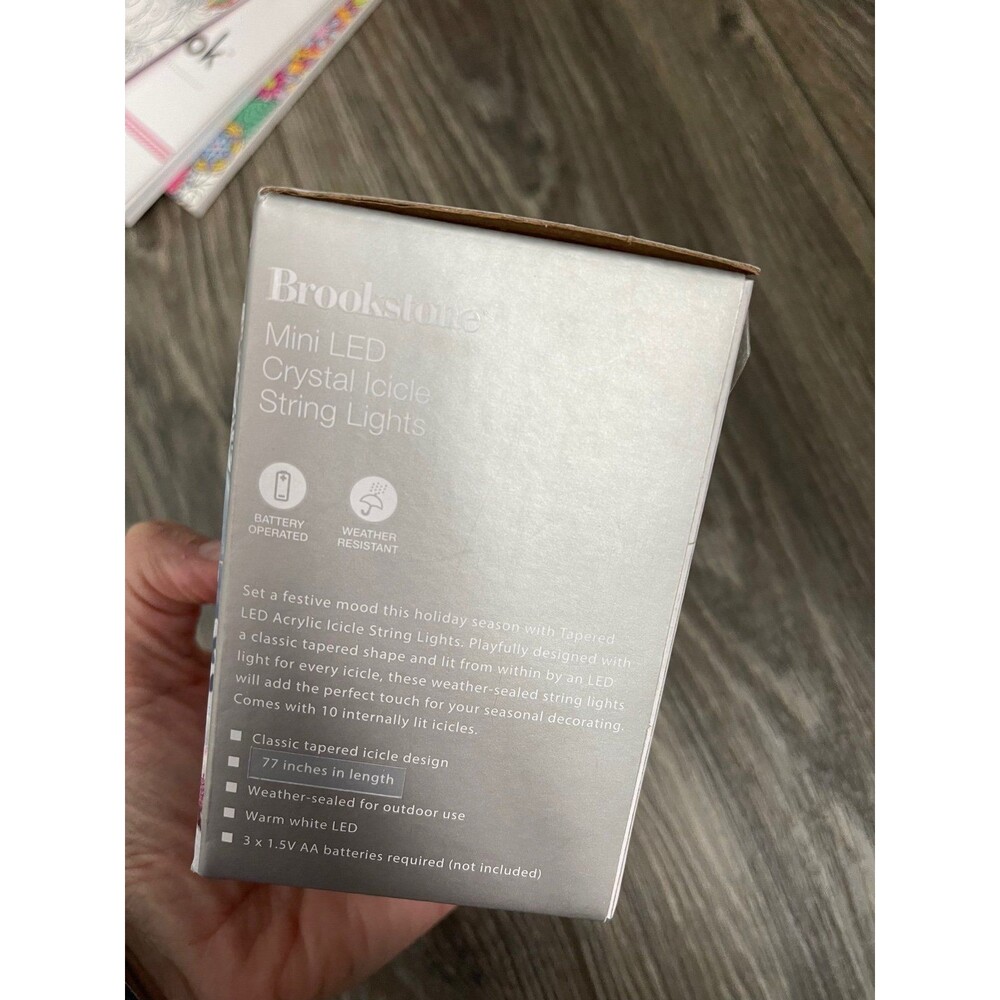 Mini LED icicle string light NWT - Picture 2 of 2